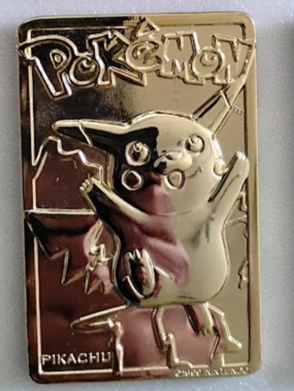 1999 Pokemon Burger King 23K Gold Plated Cards Complete Set - Picture 3 of 16